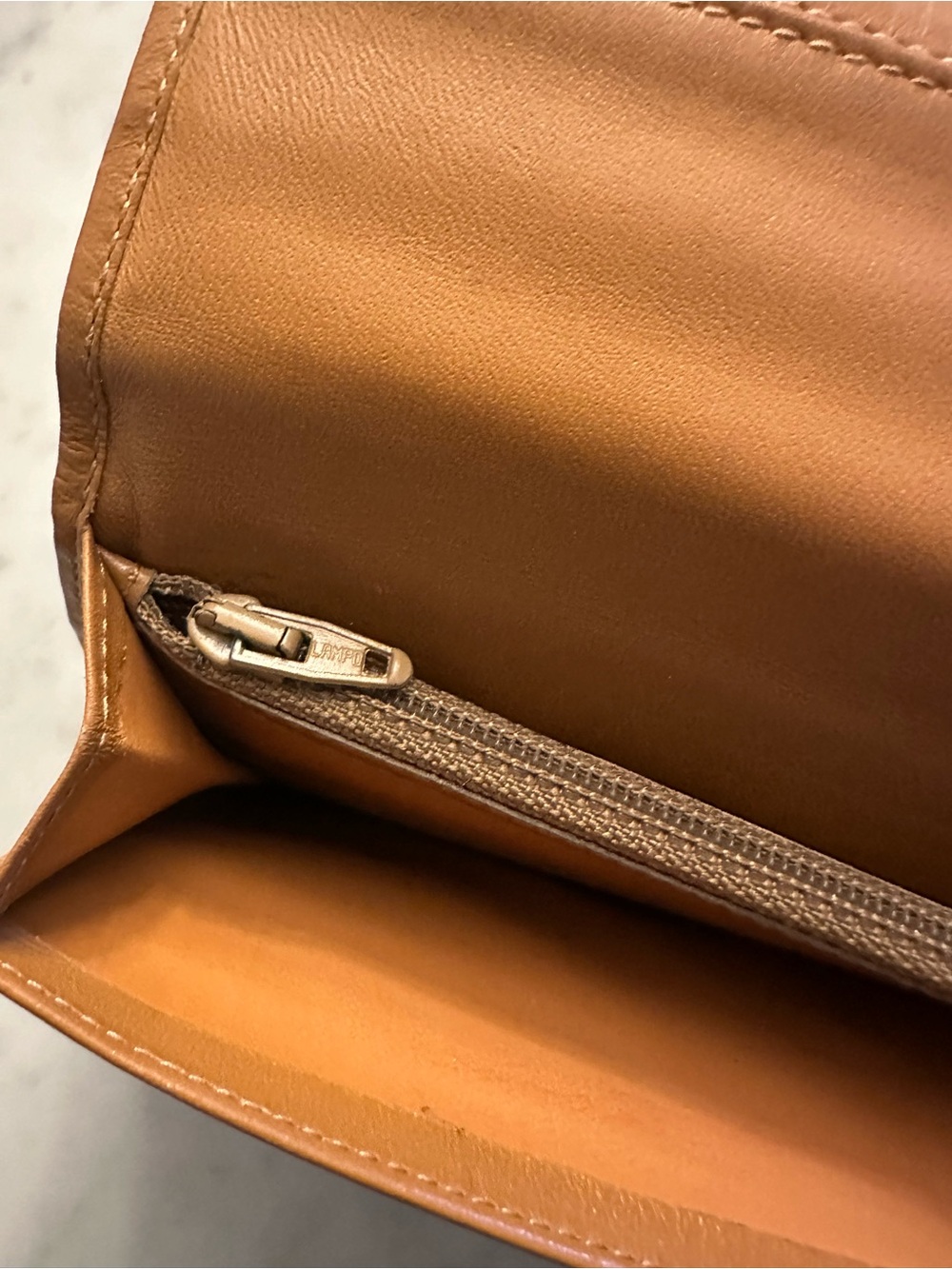 Vintage CELINE Macadam Triomphe Bifold Wallet Beige Coated Canvas - Picture 10 of 14